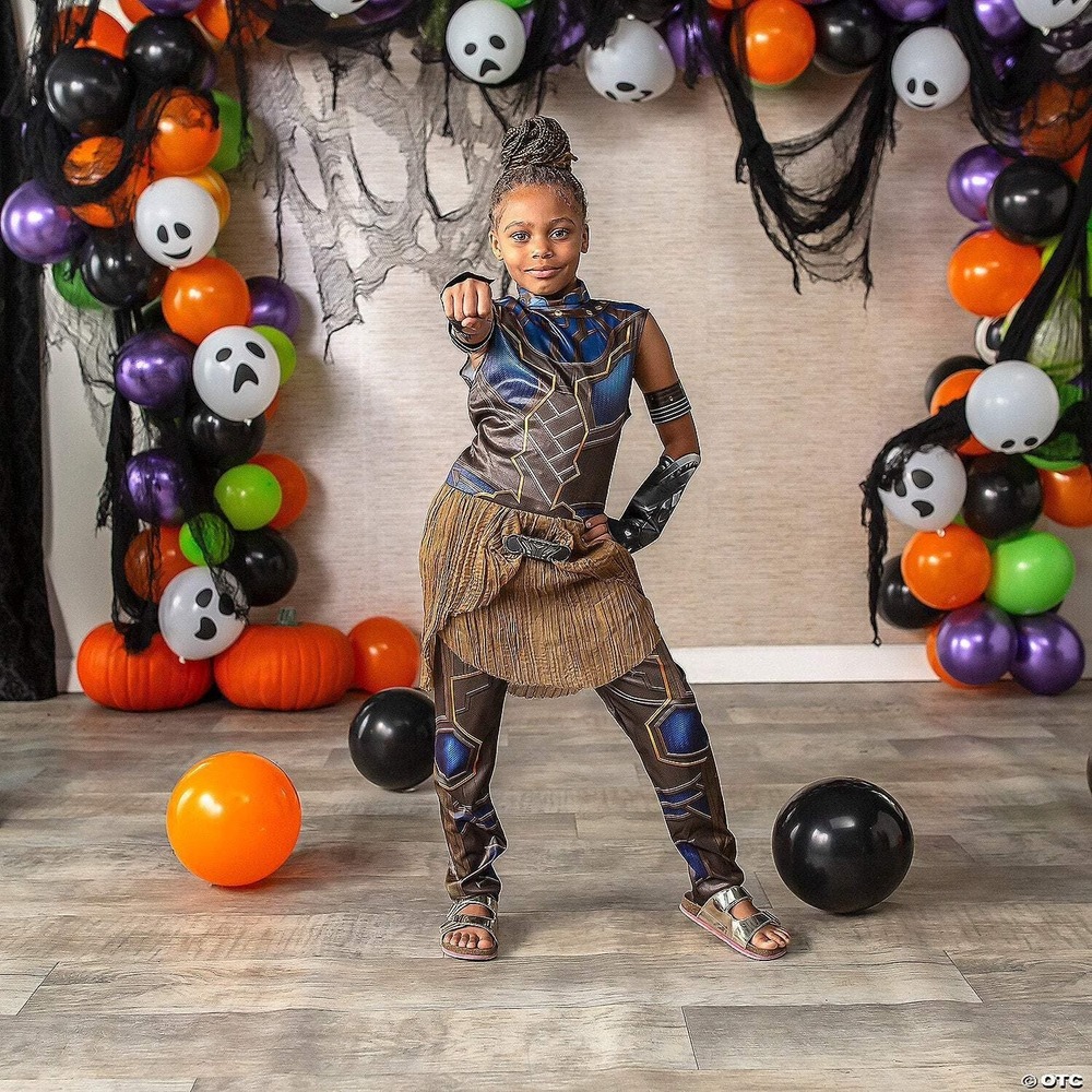 MARVEL Princess Shuri Girl Dress Up Costume Black Panther Wakanda Forever Medium
